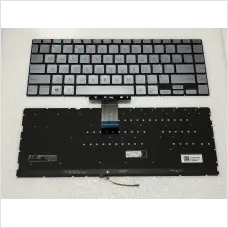 Ảnh sản phẩm Bàn phím ASUS Q408 BẠC CÓ ĐÈN  ( CÁP LED NGẮN HƠN UX425 )..