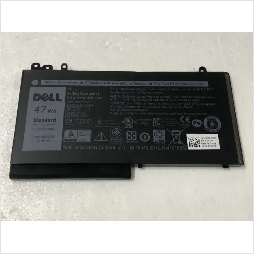 ảnh đại diện của Pin DELL E5470 NGẮN短款 47WH (ZIN) - 3 CELL NGGX5