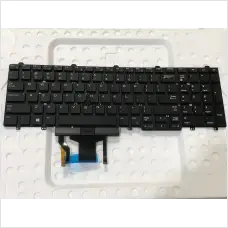Ảnh sản phẩm Bàn phím DELL E5550 có đèn, có chuột =>Latitude E5550 E5570 E5580, Precision 3520 7510 7520 7710 ..