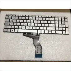 Ảnh sản phẩm Bàn phím HP 15-AB000 BẠC (ZIN) *NÚT DELETE TRÒN* =>Pavilion 15-ab000, 15-ak000, 15-aq000, 15-au00..