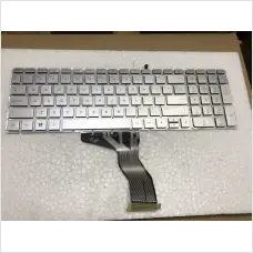 Ảnh sản phẩm Bàn phím HP 15-AB000 BẠC CÓ ĐÈN *NÚT DELETE TRÒN* =>Pavilion 15-ab000, 15-ak000, 15-aq000, 15-au0..