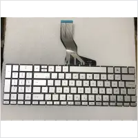 Ảnh sản phẩm Bàn phím HP 15-BS000 BẠC (CÓ ĐÈN) *NÚT DELETE VUÔNG* =>Pavilion 15-bs000, 15-bu000, 15-bw000, 15-cc000, 15-c
