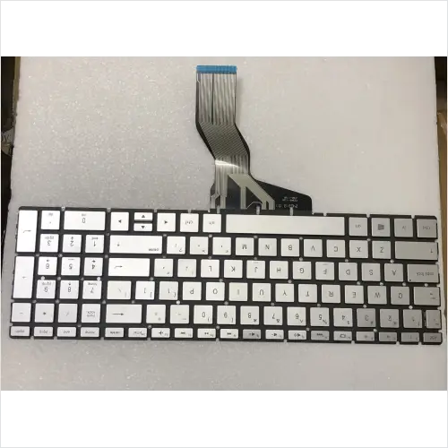 ảnh đại diện của Bàn phím HP 15-BS000 BẠC (CÓ ĐÈN) *NÚT DELETE VUÔNG* =>Pavilion 15-bs000