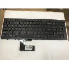 Ảnh sản phẩm Bàn phím SONY EH ĐEN (CÓ KHUNG) =>VPCEH (1 lỗ ốc), VAIO VPC-EH Series, VAIO PCG-71811L, VAIO PCG-..