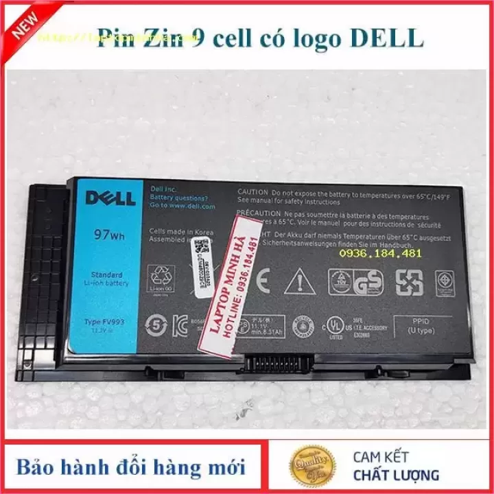  ảnh phóng to thứ   3 của   Pin Dell R7PND