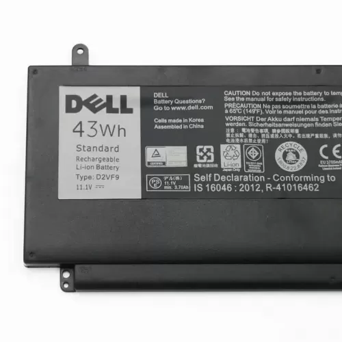 Hình ảnh thực tế thứ   1 của   Pin Dell D2VF9