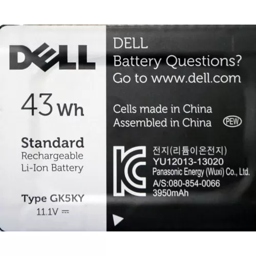 Hình ảnh thực tế thứ   3 của   Pin Dell 7558 Zin