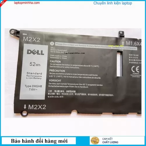 Hình ảnh thực tế thứ   2 của   Pin Dell 7490 Zin