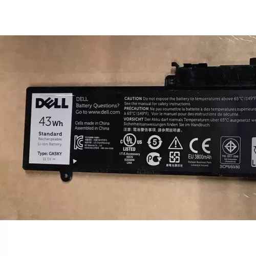 Hình ảnh thực tế thứ   4 của   Pin Dell 7568 Zin