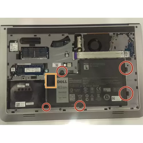 Hình ảnh thực tế thứ   2 của   Pin Dell Inspiron 5557