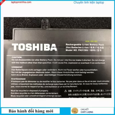 ảnh đại diện của  Pin laptop Toshiba Portege Z30-AK12S