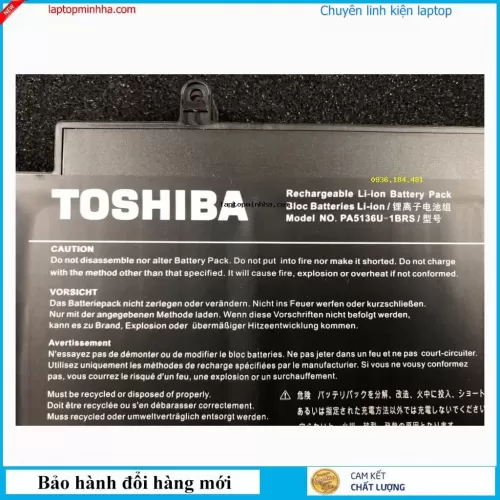 Hình ảnh thực tế thứ   4 của   Pin Toshiba Z30 Zin