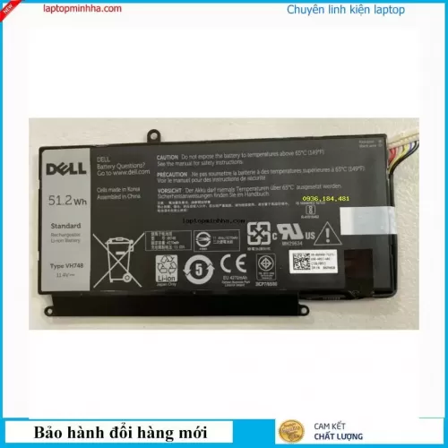 Hình ảnh thực tế thứ   4 của   Pin Dell 5470 Zin