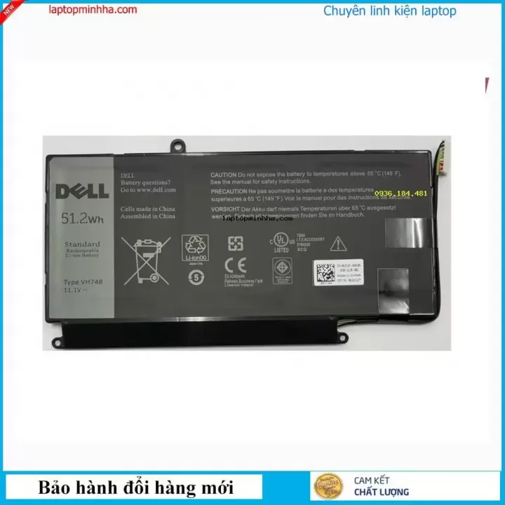  ảnh phóng to thứ   1 của   Pin Dell P41G002 Zin