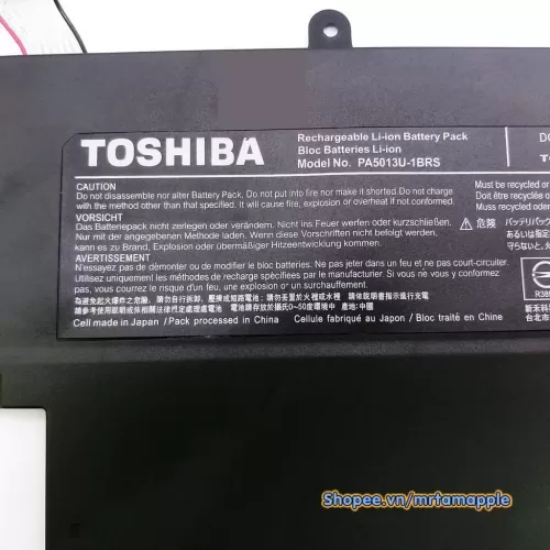 Hình ảnh thực tế thứ   1 của   Pin Toshiba Z930-12L