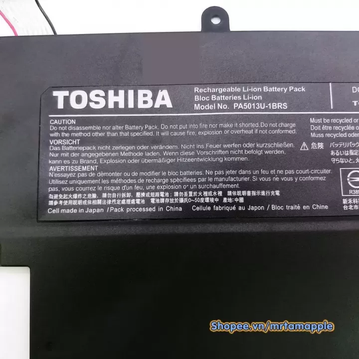  ảnh phóng to thứ   3 của   Pin Toshiba Z835-P330
