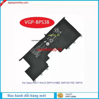 ảnh đại diện của  Pin laptop Sony VGP-BPS38