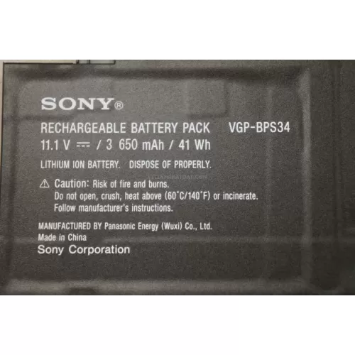 Hình ảnh thực tế thứ   1 của   Pin Sony SVF15A1ACXS Zin
