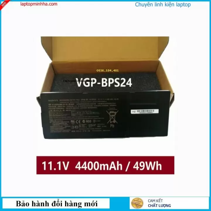  ảnh phóng to thứ   3 của   Pin Sony VGP-BPSC24