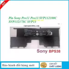 Ảnh sản phẩm Pin laptop Sony SVP132A1CU, Pin Sony SVP132A1CU Zin..