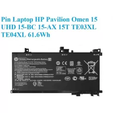 Ảnh sản phẩm Pin laptop HP Pavilion 15-BC011TX, Pin HP 15-BC011TX..