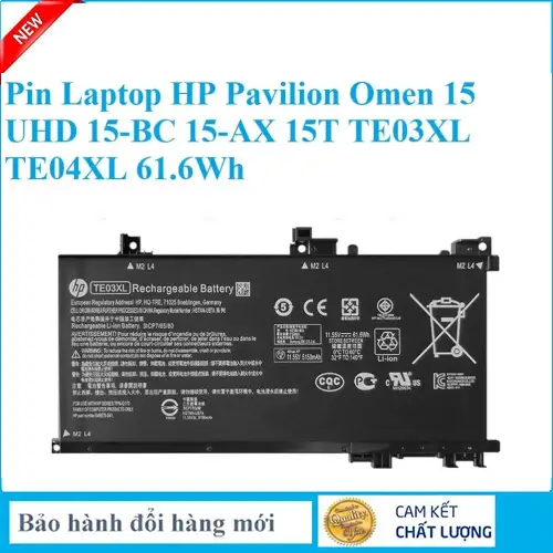 Hình ảnh thực tế thứ 5 của  Pin HP 15-BC003NO