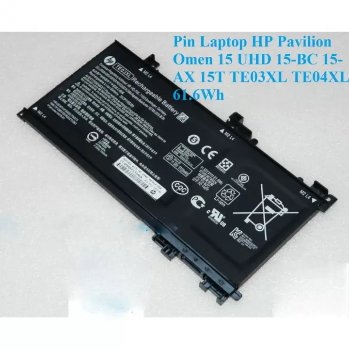  ảnh phóng to thứ   2 của   Pin HP 15-BC003NO