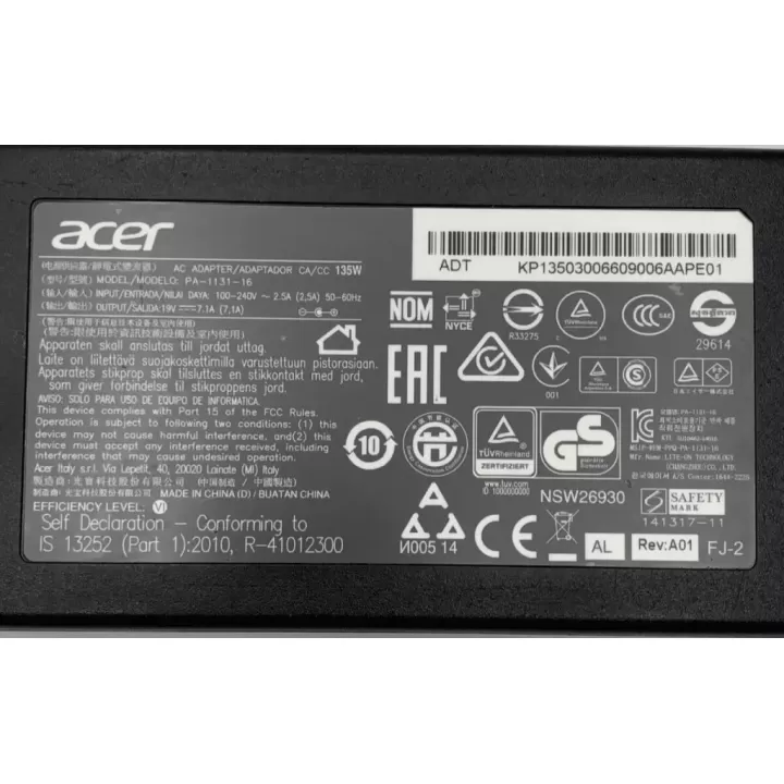  ảnh phóng to thứ   1 của   Sạc Acer AN515-54
