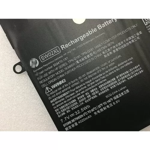Hình ảnh thực tế thứ   1 của   Pin HP Notebook X2 10-P036TU