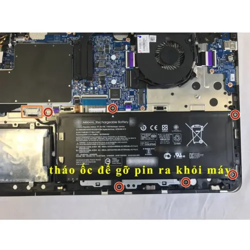Hình ảnh thực tế thứ   4 của   Pin HP X360 15-AQ100UR