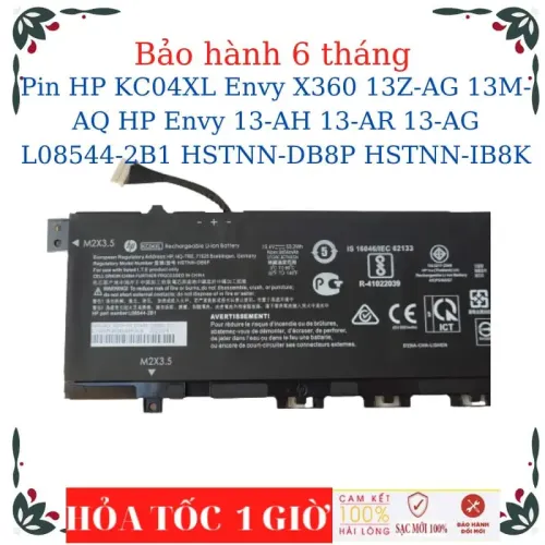 Hình ảnh thực tế thứ   4 của   Pin HP L08544-2B1