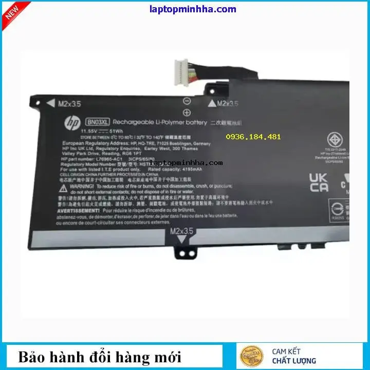  ảnh phóng to thứ   3 của   Pin HP X360 CONVERT 13-AY0000NN