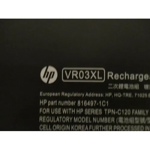 Hình ảnh thực tế thứ   4 của   Pin HP VR03045XL-PL