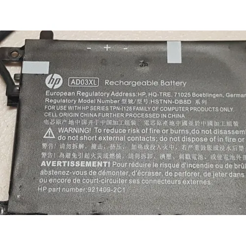 Hình ảnh thực tế thứ   2 của   Pin HP 13-AD003NK
