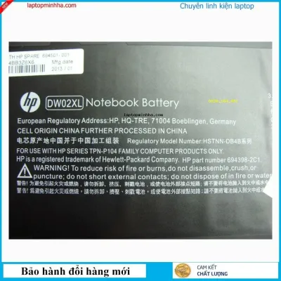 ảnh đại diện của  Pin laptop HP Envy X2 11-G001EO Tablet