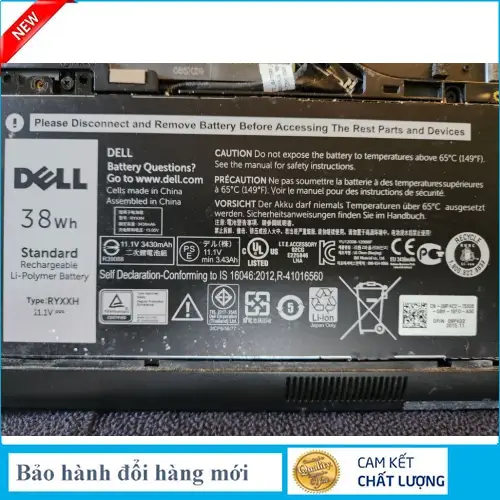 ảnh đại diện của Pin laptop Dell 0PYWG