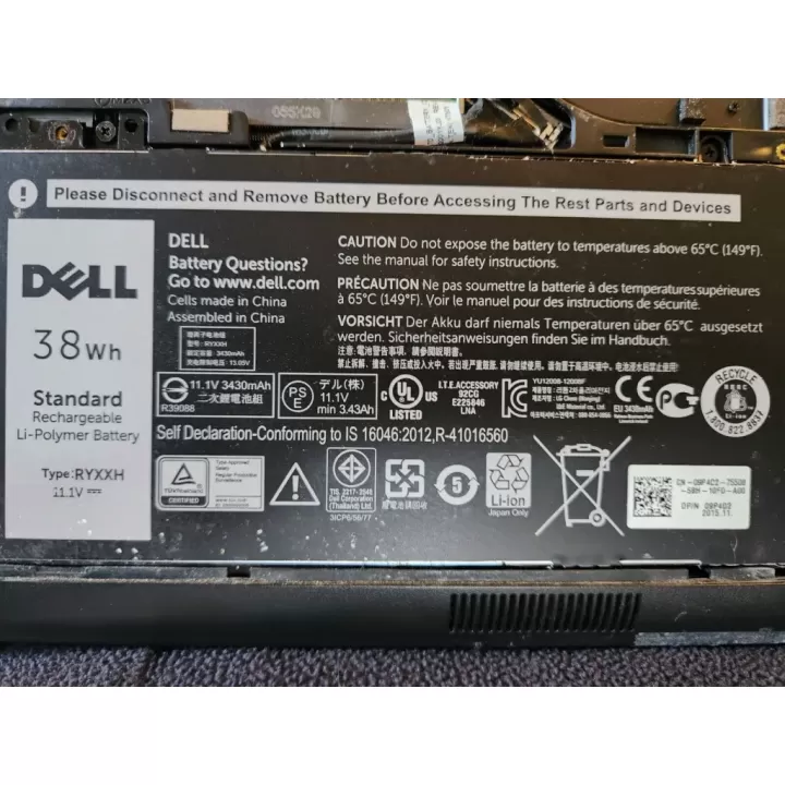  ảnh phóng to thứ   2 của   Pin Dell E5550