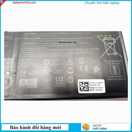 ảnh đại diện của Pin laptop Dell P116G