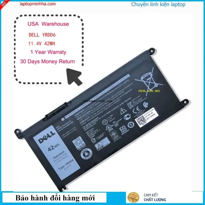  ảnh phóng to thứ   5 của   Pin Dell 3593