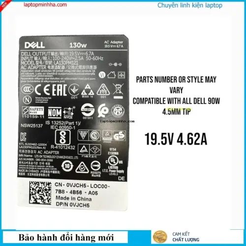Hình ảnh thực tế thứ   5 của   Sạc Dell 5510