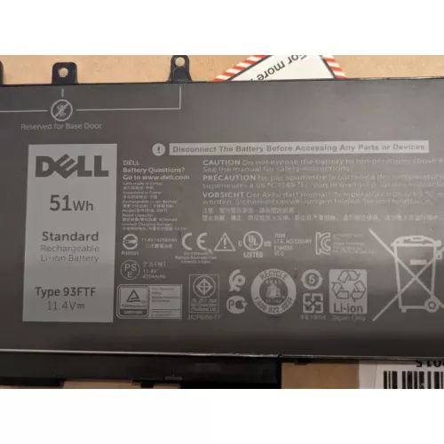 Hình ảnh thực tế thứ   2 của   Pin Dell 5290
