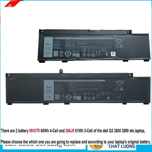 ảnh đại diện của Pin laptop Dell 072WGV