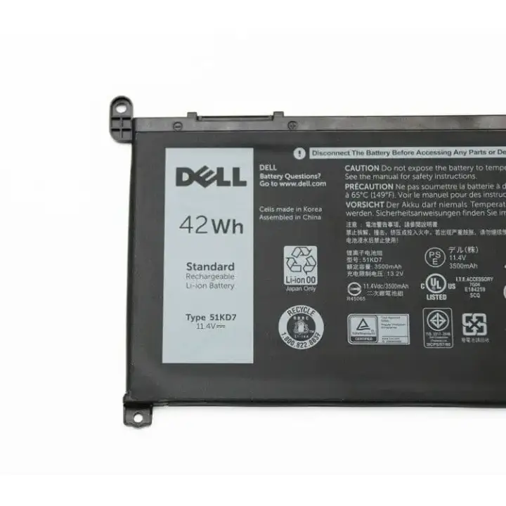  ảnh phóng to thứ   2 của   Pin Dell P28T001