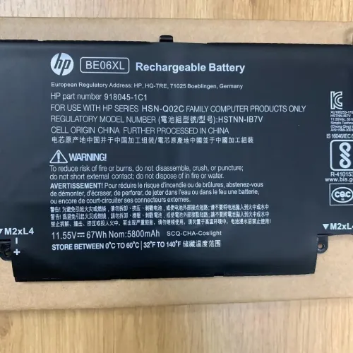 Hình ảnh thực tế thứ   4 của   Pin HP BE06067XL