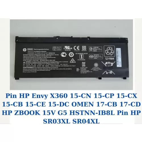 Hình ảnh thực tế thứ   5 của   Pin HP 15-DC1600NZ