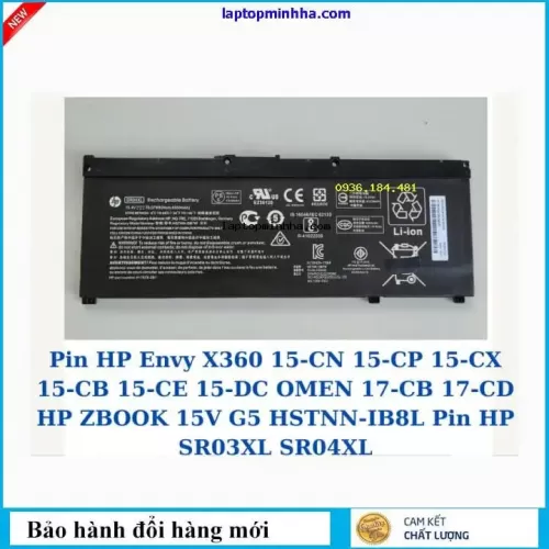 Hình ảnh thực tế thứ   5 của   Pin HP 15-DC0004NG