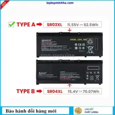 Ảnh sản phẩm Pin laptop HP 15-DC series, Pin HP 15-DC..