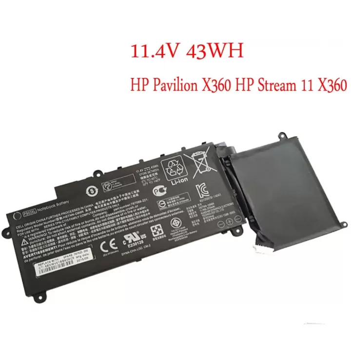  ảnh phóng to thứ   4 của   Pin HP Stream X360 11-P010NV