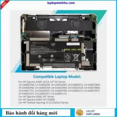 Ảnh sản phẩm Pin laptop HP L97352-2D1, Pin HP L97352-2D1