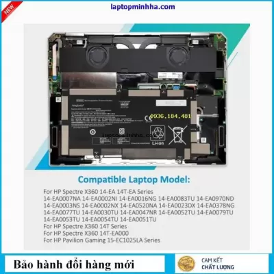 ảnh đại diện của  Pin laptop HP L97352-2D1